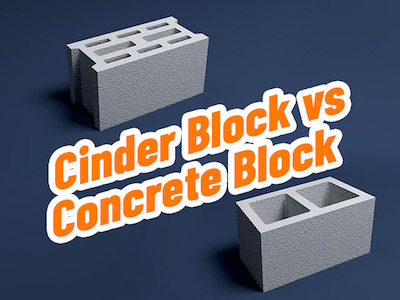 Concrete Blocks Vs Cinder Blocks - Understanding The Differences