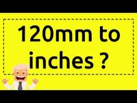 120mm To Inches Equals... - CalCurator.org